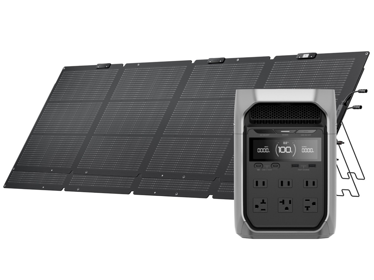 EcoFlow DELTA 3 Plus+220W片面ソーラーパネルGen2セット